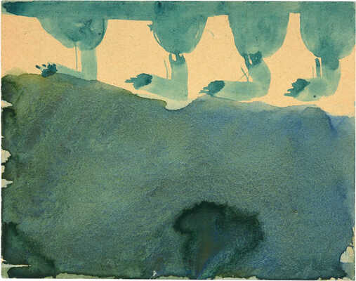 Гуро Елена Генриховна. Лот из двух футуристических композиций на конвертах 